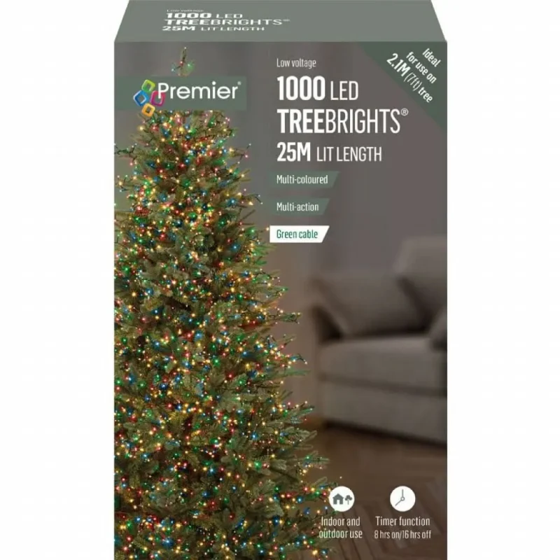 1000 led multi color c27 christmas tree lights