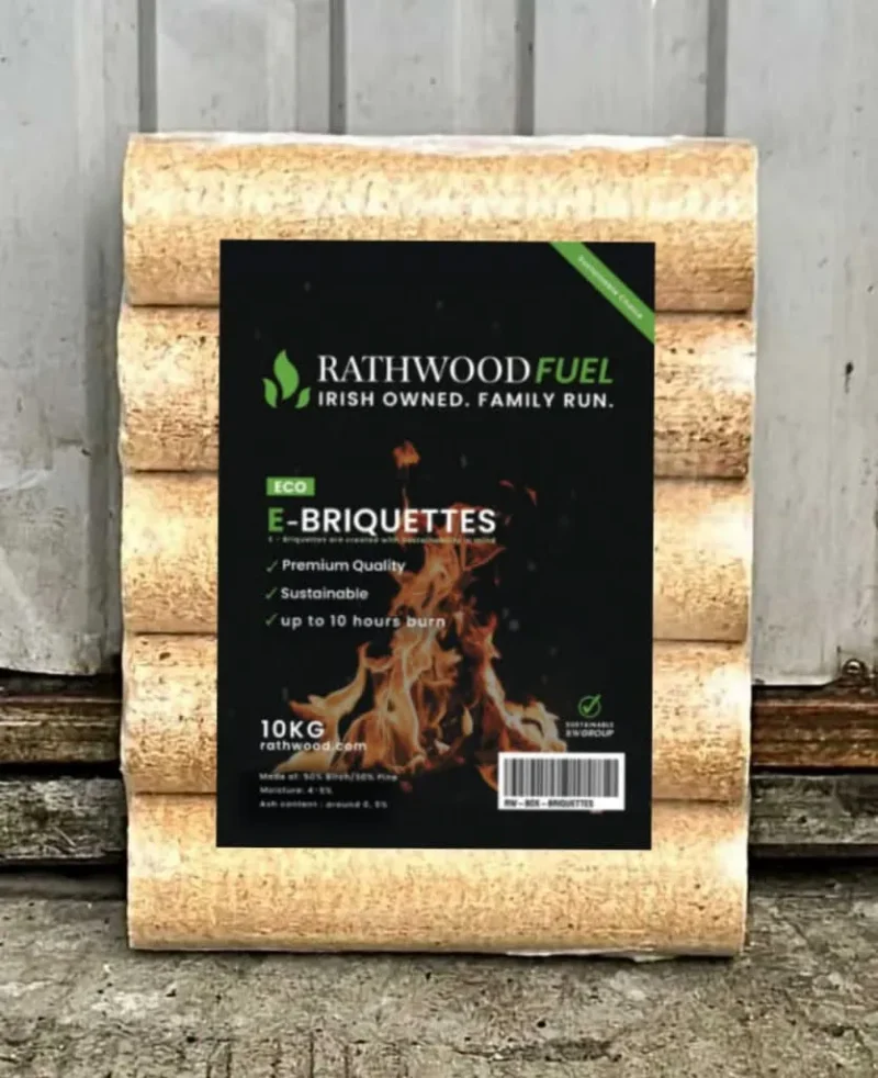 10kg biodegradable e briquettes eco friendly fuel