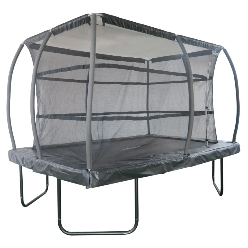 12ftx8ft rectangular trampoline with enclosure elite jp01 r02 144