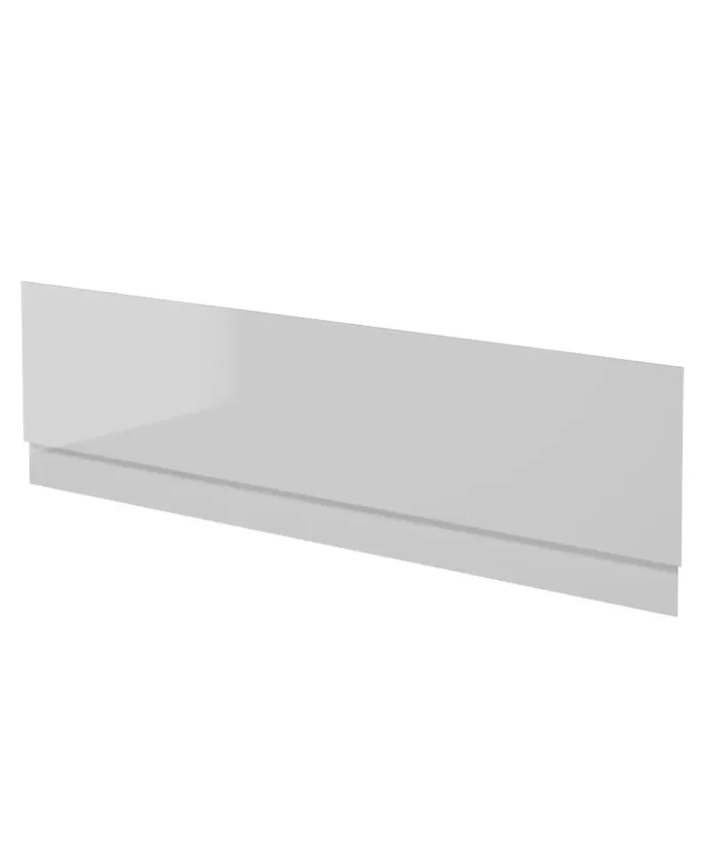 180cm gloss white bath panel scandinavian design