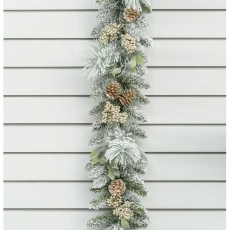 180cm gold pine cone garland for christmas decor