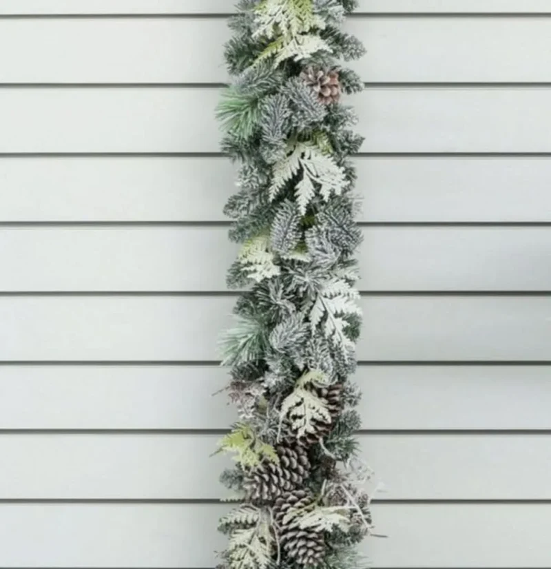 180cm mixed cedar pine cone garland