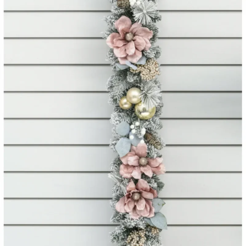 180cm rose magnolia garland premium quality