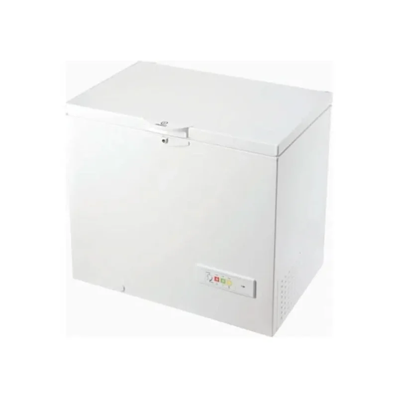 255l indesit chest freezer white 250 h2