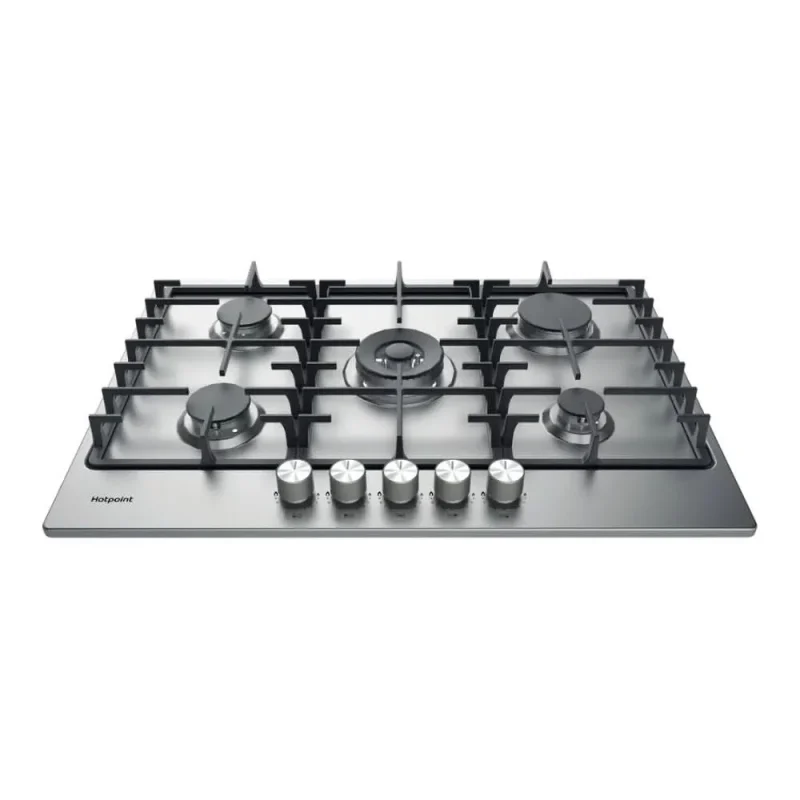 75cm hotpoint gas hob stainless steel pph 75g df ix uk