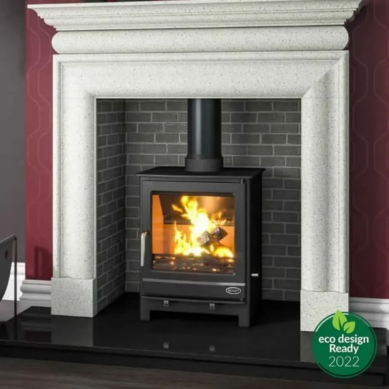 7kw matt black eco multi fuel stove henley hampshire st306