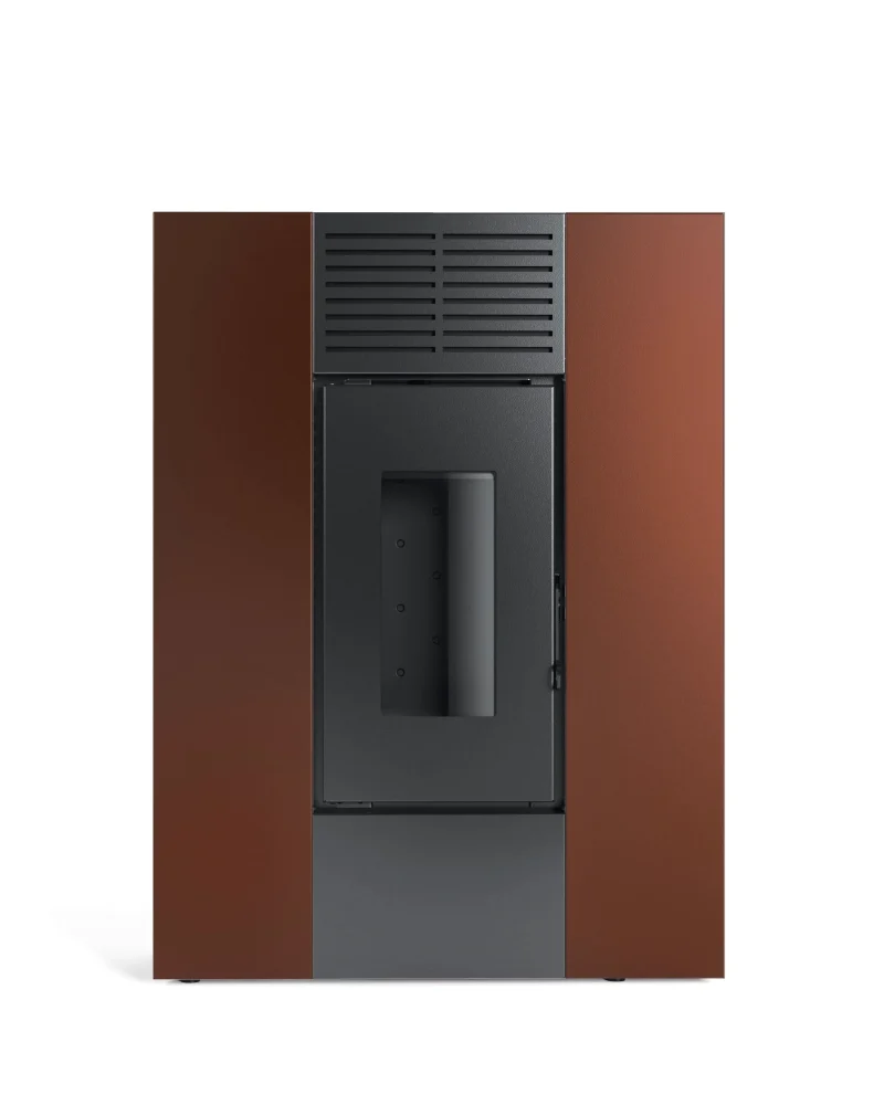 8kw bronze horus calore cube 8 slim wood pellet stove scaled