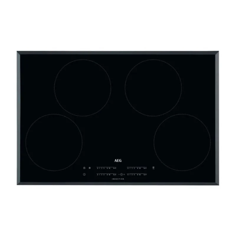 aeg 80cm black glass induction hob ikb84401fb