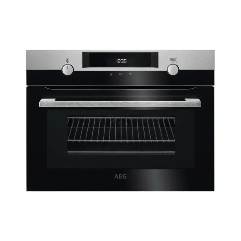 aeg kmk565000x compact freestanding microwave grill