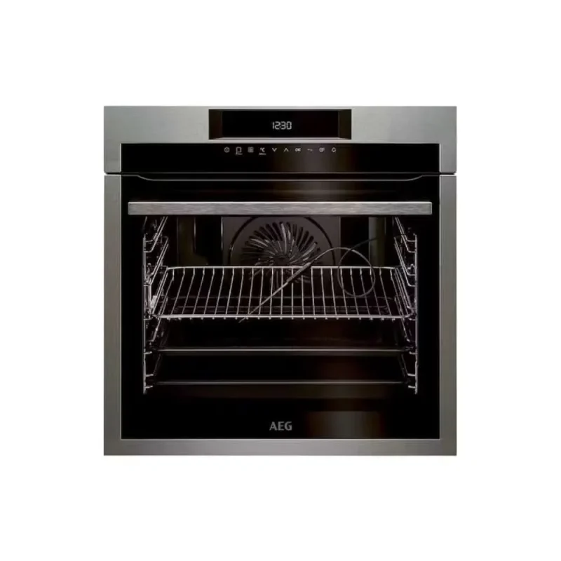 aeg stainless steel pyrolitic built in oven bpe842720m