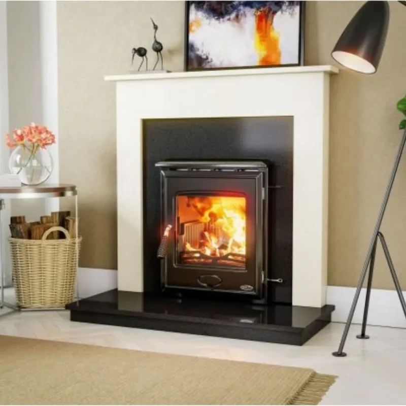 arklow eco 4 6kw multi fuel stove matt black st020