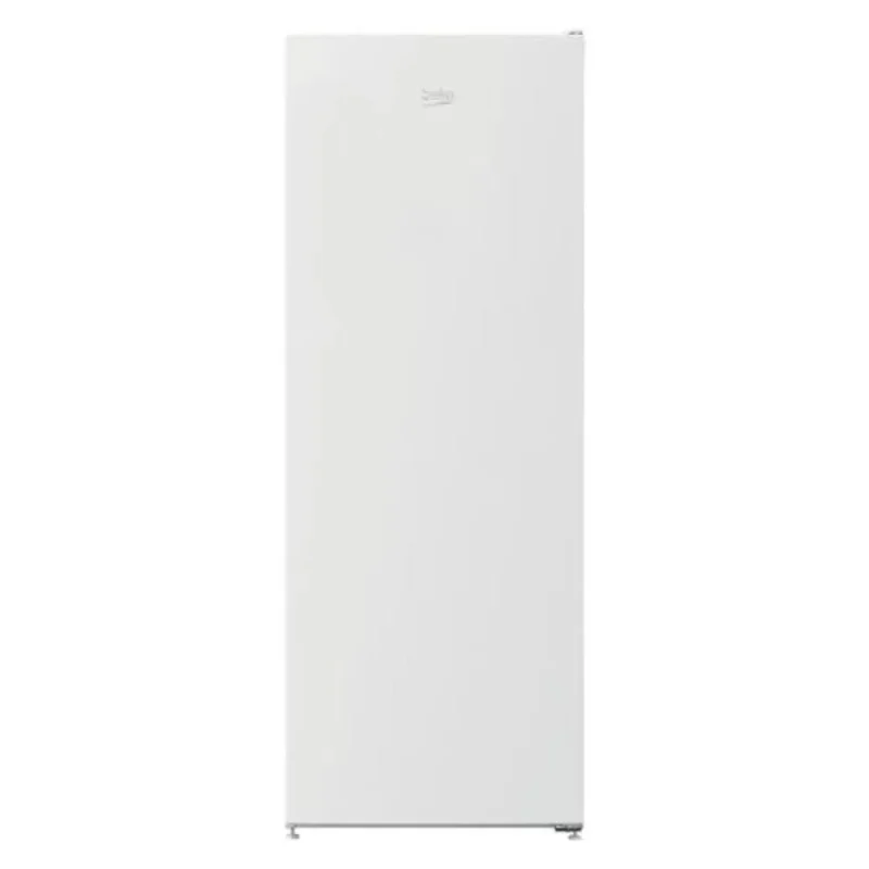 beko 145cm tall upright freezer 55cm wide white ffg3545w