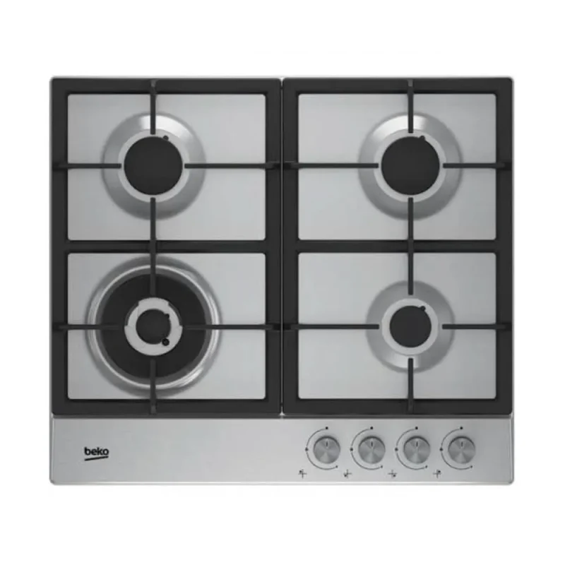 beko 60cm stainless steel gas hob