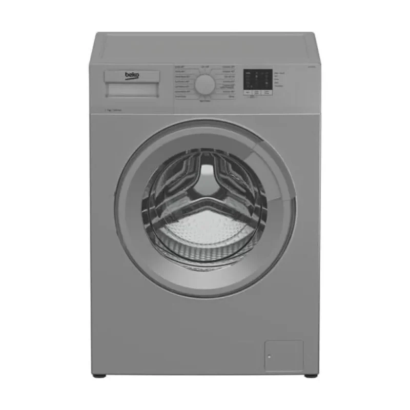 beko 7kg silver washing machine 1000 spin wtl72051s