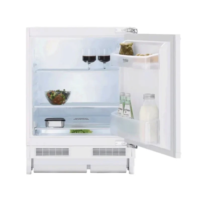 beko 82cm larder fridge blsf3682 integrated design