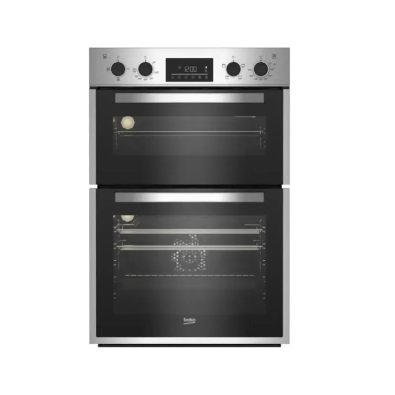 beko bbdf26300x double oven space saving kitchen essential