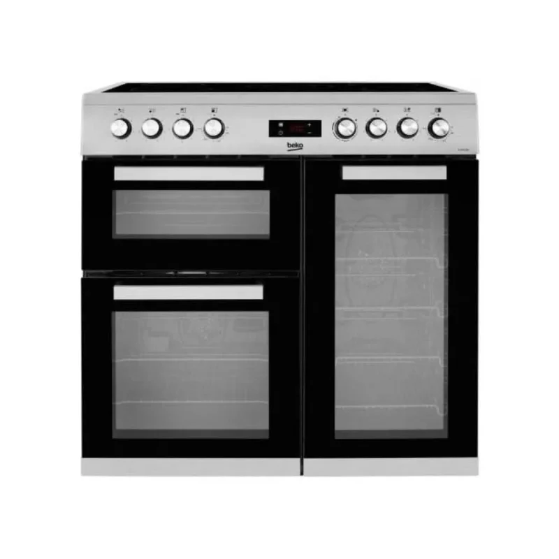 beko ceramic cooker stainless steel kdvc90