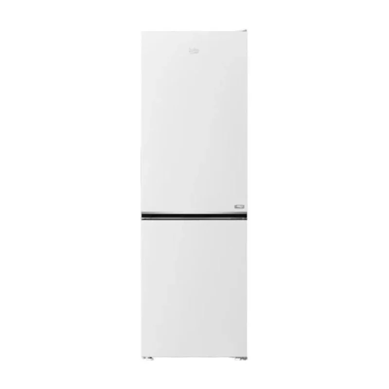 beko cfb3g3686vw white fridge freezer 186x60cm harvestfresh