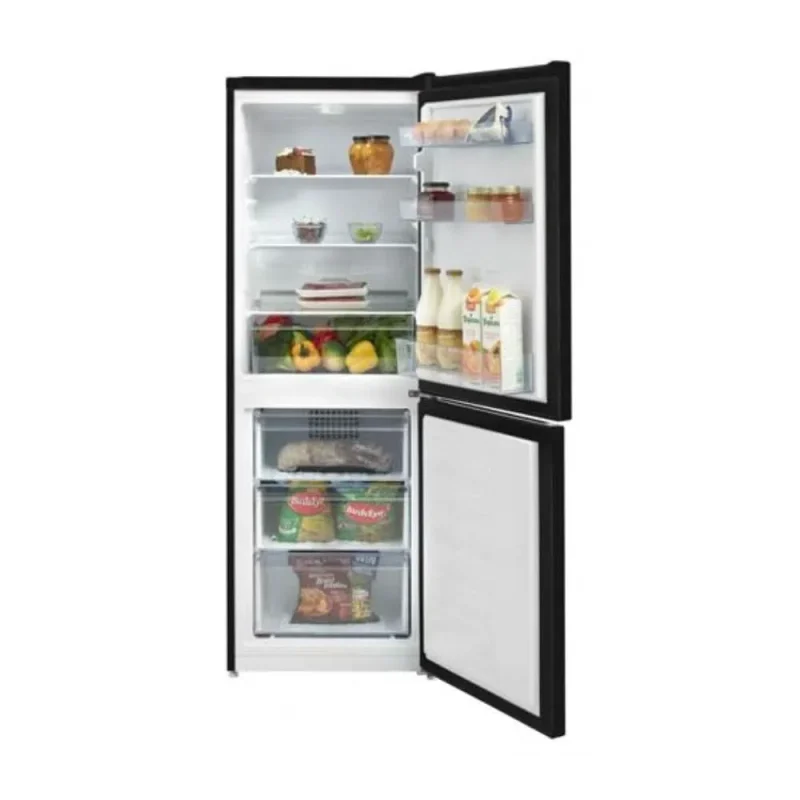 beko cfg3552b 152cm fridge freezer black