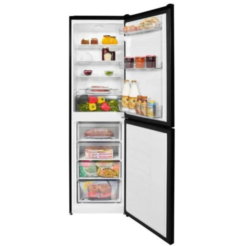 beko csg3582b black fridge freezer 182cm x 56cm