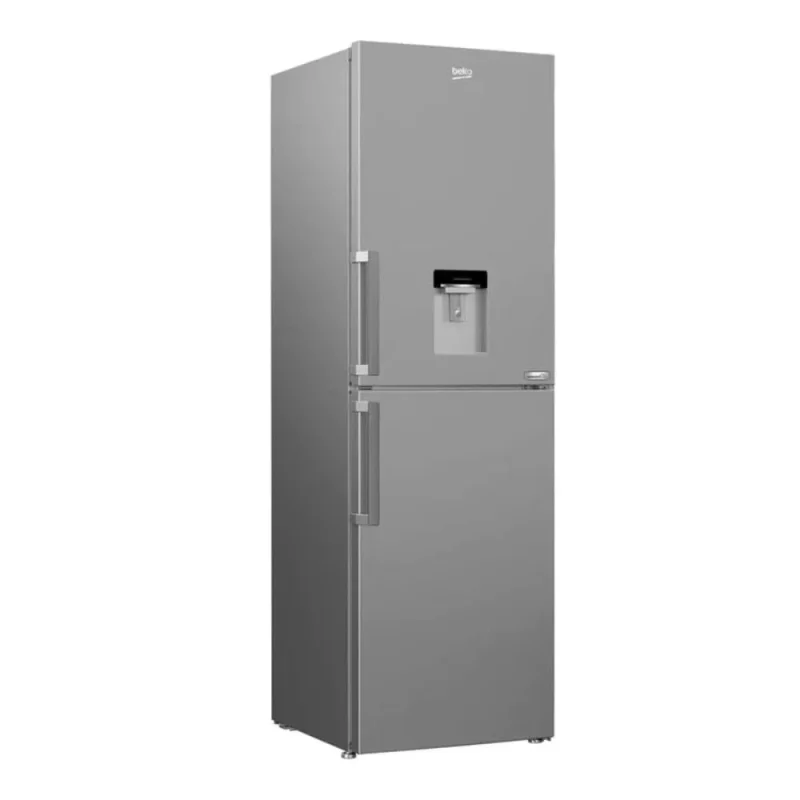 beko fridge freezer cfp3691dvs 191cm x 60cm silver