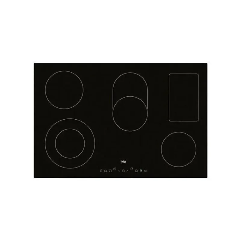 beko hic85402t 80cm 5 zone ceramic hob