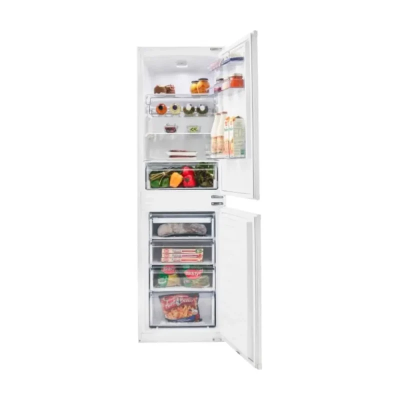 beko integrated fridge freezer 177cm x 54cm bcsd150