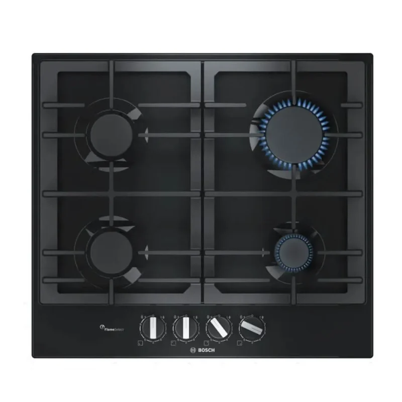 bosch 60cm black gas hob pcp6a6b90