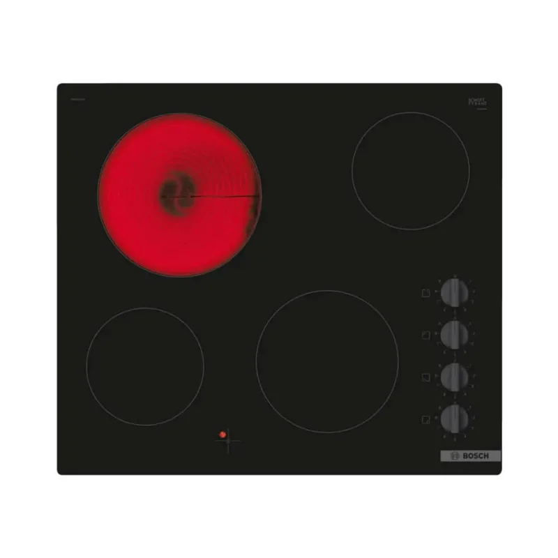 bosch 60cm black glass ceramic hob pke611ca3e series 2