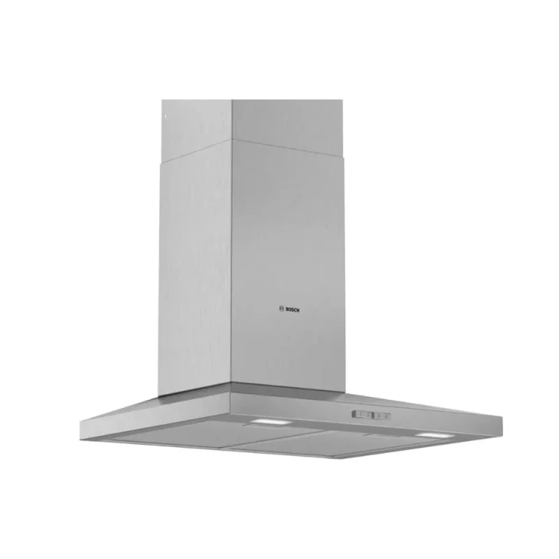 bosch 60cm slim pyramid chimney hood brushed steel dwq64bc50b