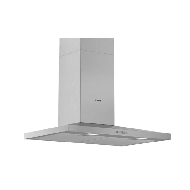 bosch 75cm slim pyramid dwq74bc50b chimney hood brushed steel