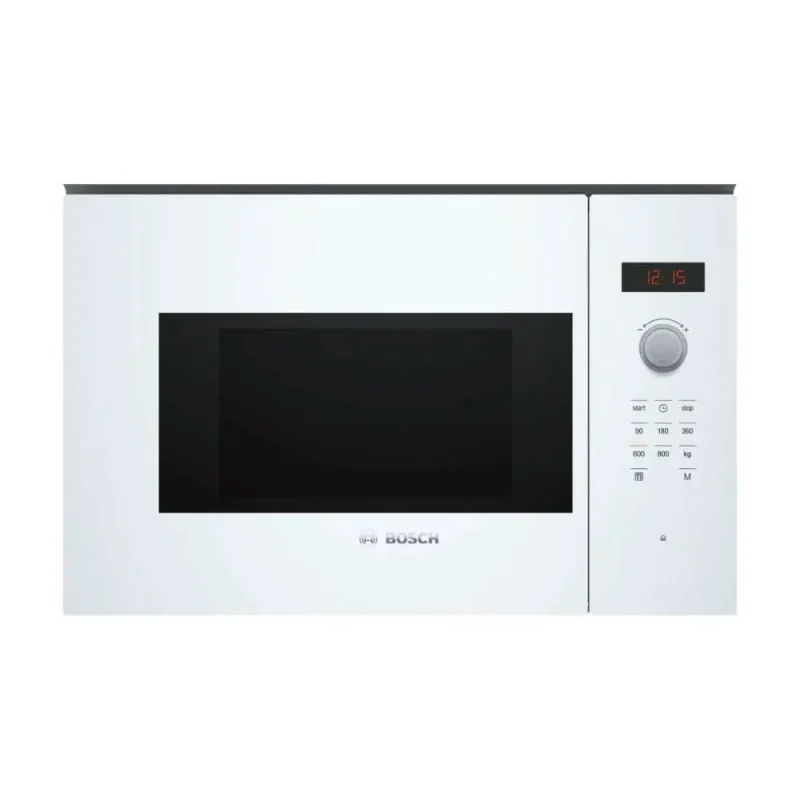 bosch 800w white integrated microwave bfl523mw0b series 4