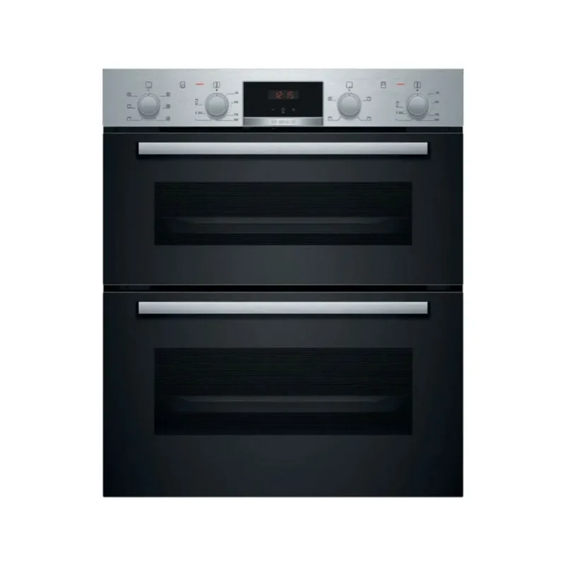 bosch series 2 brushed steel double oven nbs113br0b