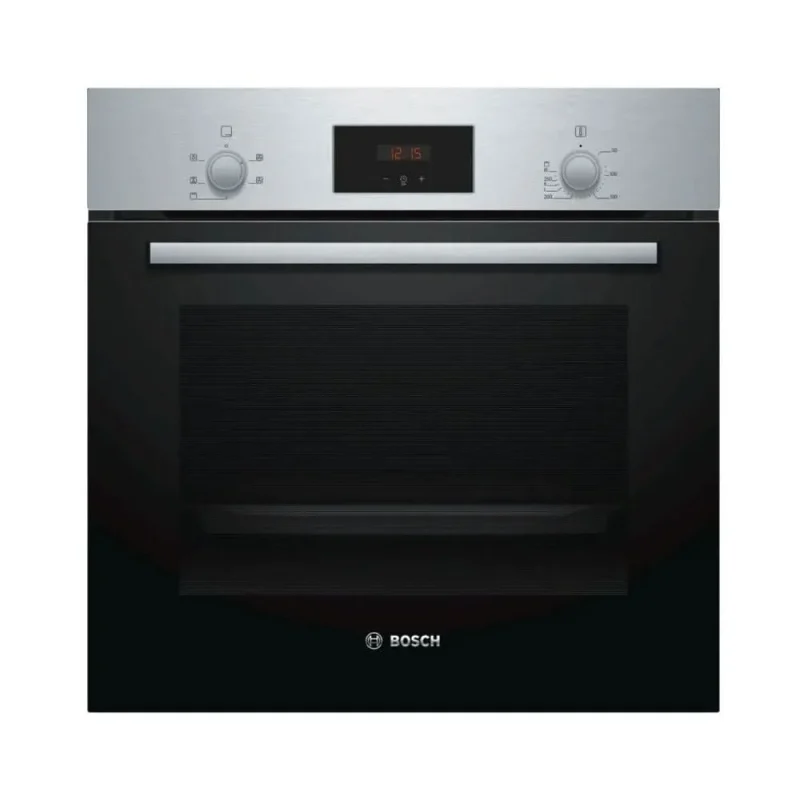 bosch series 2 brushed steel single oven hhf113br0b