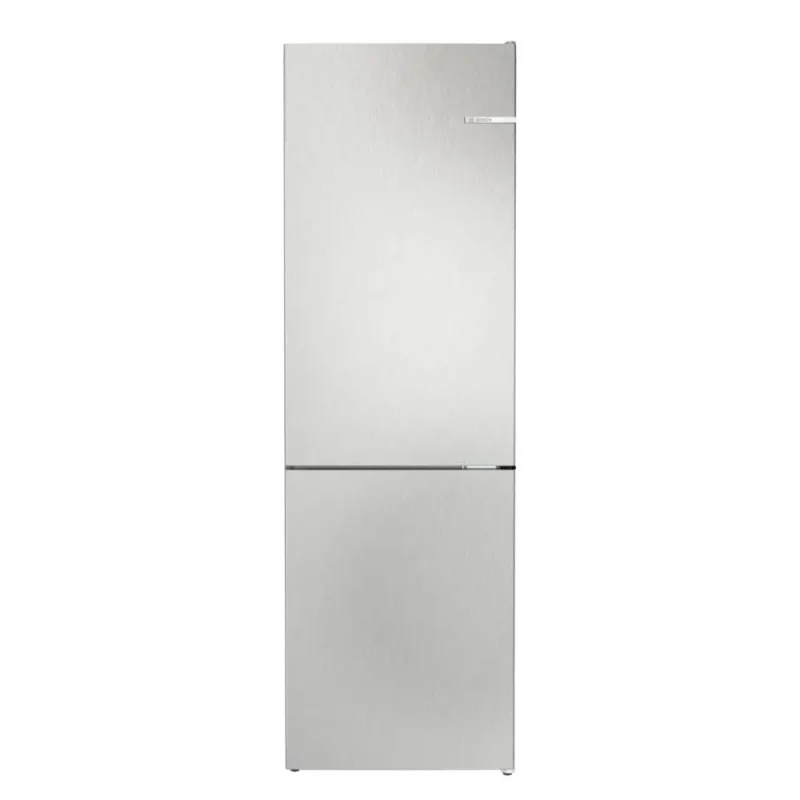 bosch series 4 186cm fridge freezer no frost inox matt kgn362ldfg