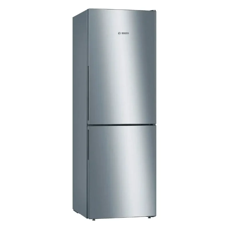 bosch series 4 kgv33vleag fridge freezer 176cm x 60cm low frost inox matt finish