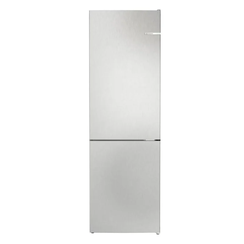 bosch series 4 no frost fridge freezer stainless steel 186x60cm kgn362idfg