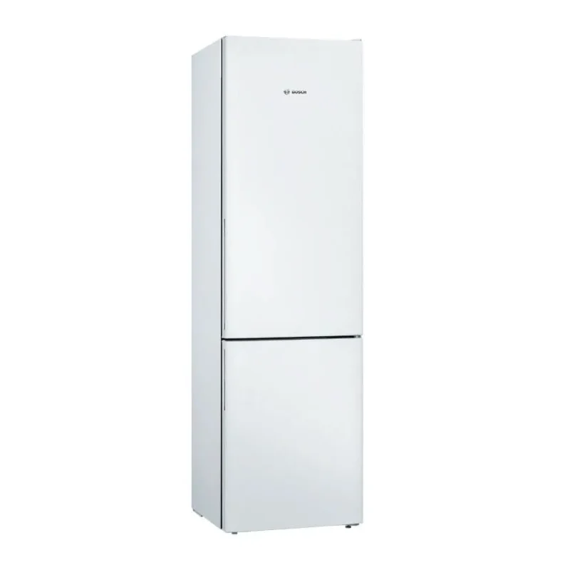 bosch series 4 white fridge freezer 201x60cm low frost kgv39vweag