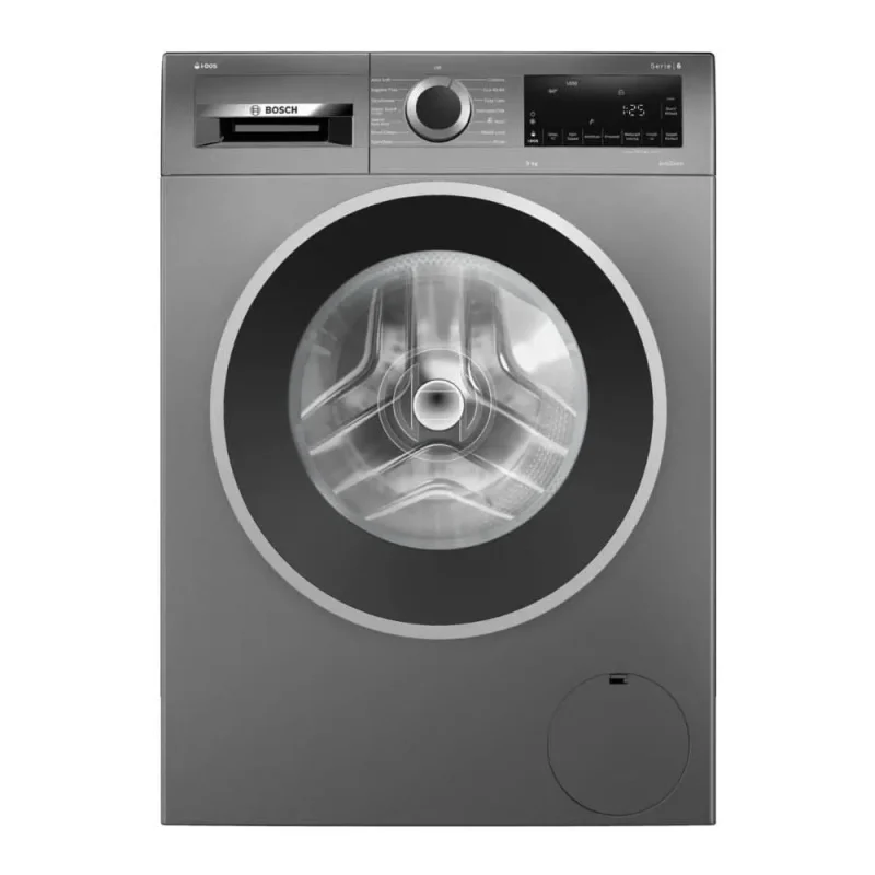 bosch series 6 9kg 1400 spin graphite washer wgg244frgb