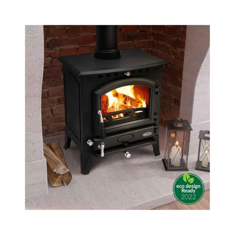 bracken 7 9kw eco multi fuel stove matt black st440