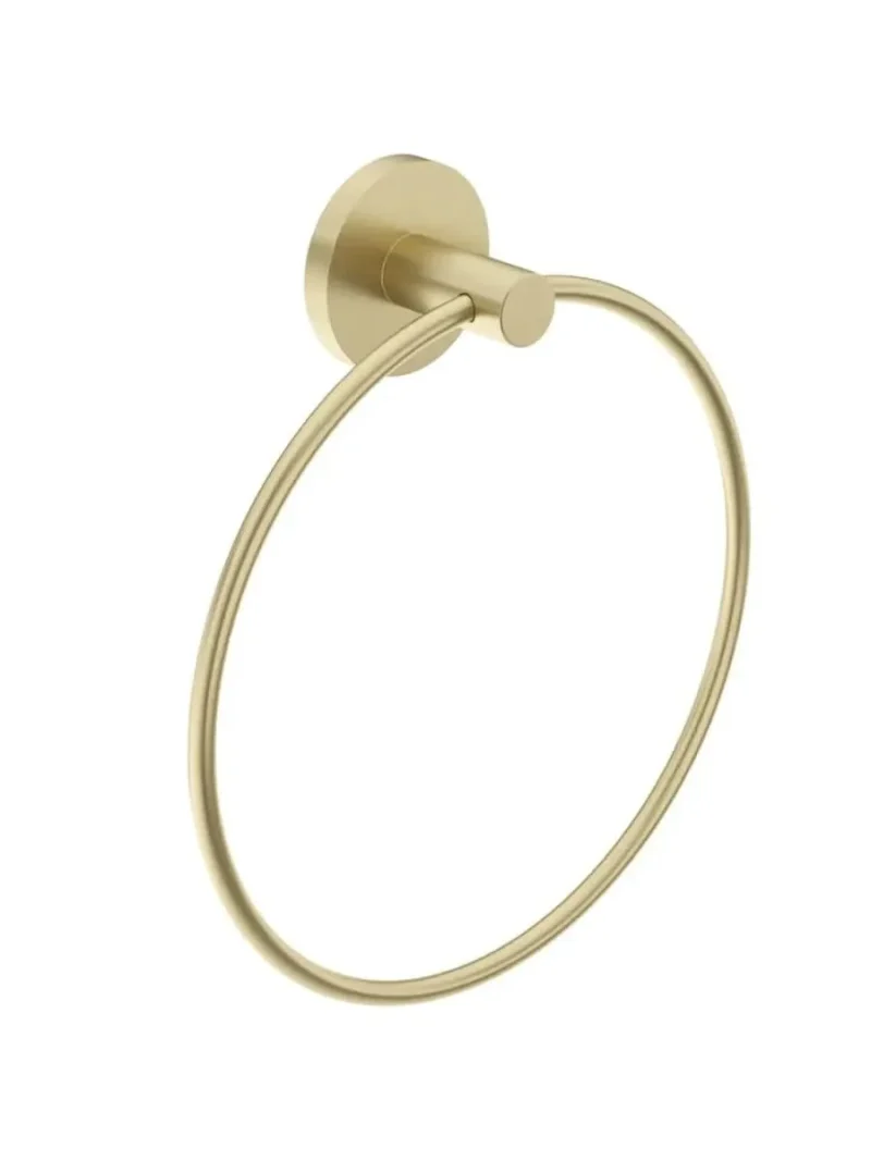 brushed gold towel ring sonas hakk ua0116