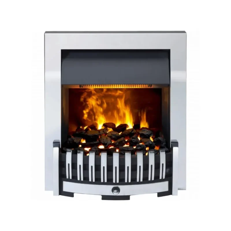 dimplex danville chrome electric stove insert dnv20ch