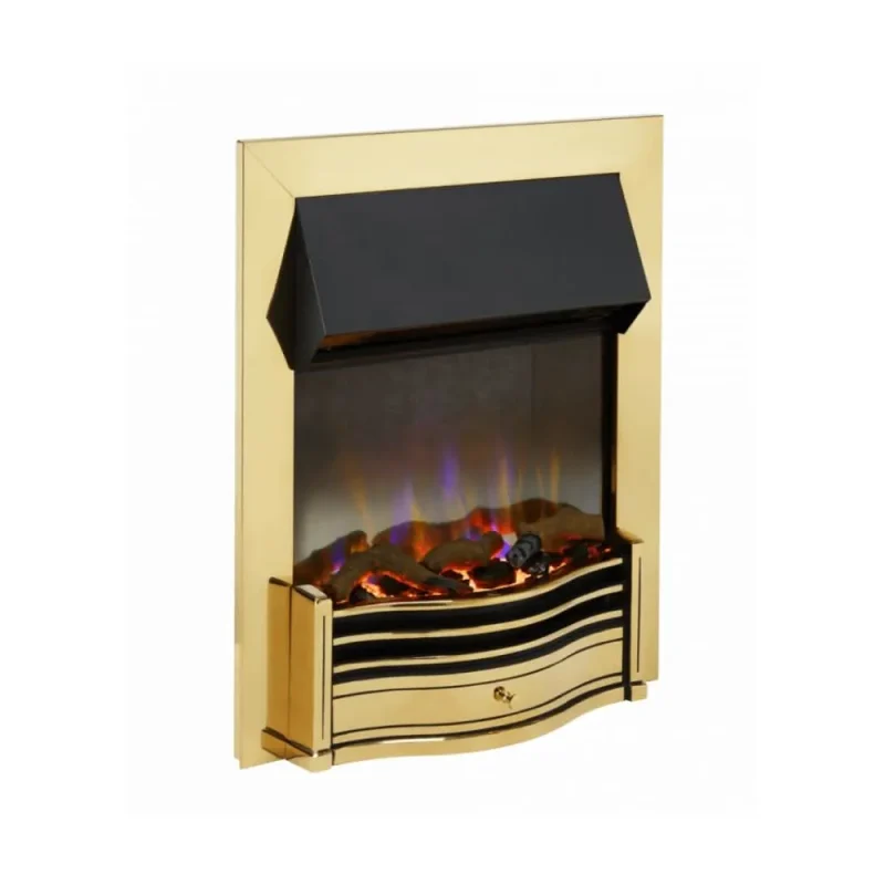 dimplex dumfries brass electric stove insert dmf20br