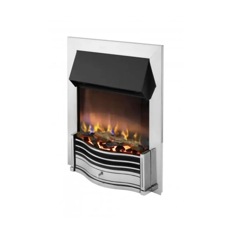 dimplex dumfries chrome electric stove insert dmf20ch