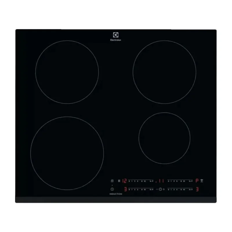 electrolux lit604 60cm black glass induction hob