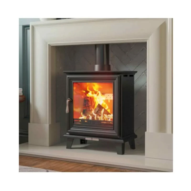 elmwood 6 7kw eco multi fuel stove matt black