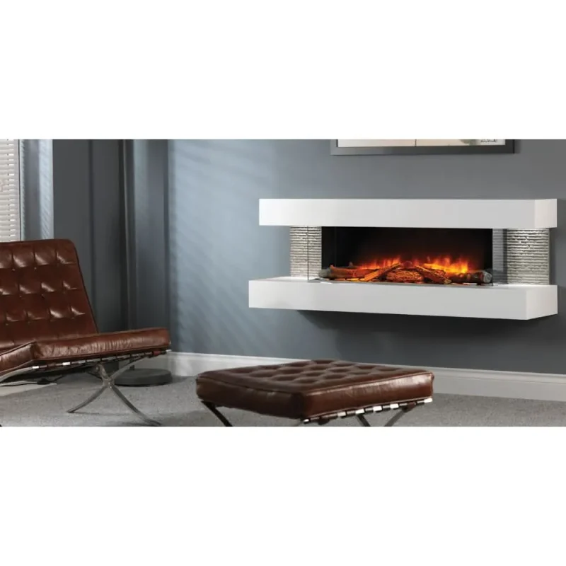 evonic compton 1000 electric fire insert beige evecobebt