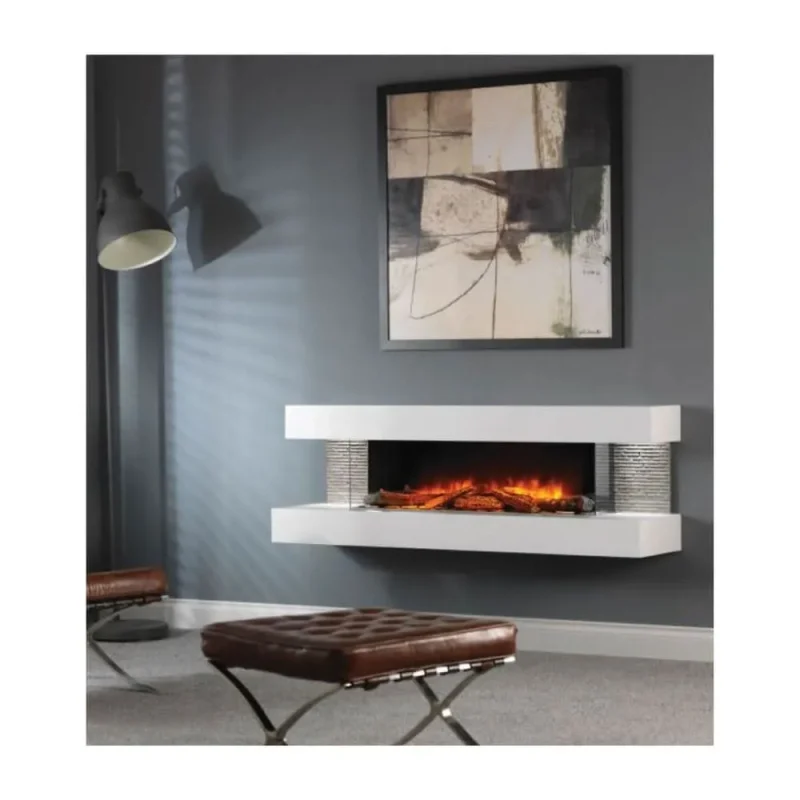 evonic compton 1000 grey electric fire insert