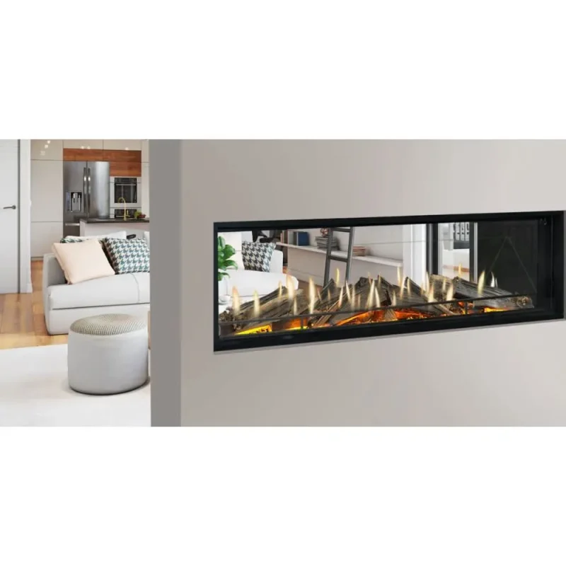 evonic e llusion 1500ds double sided electric fire elhor1500ds