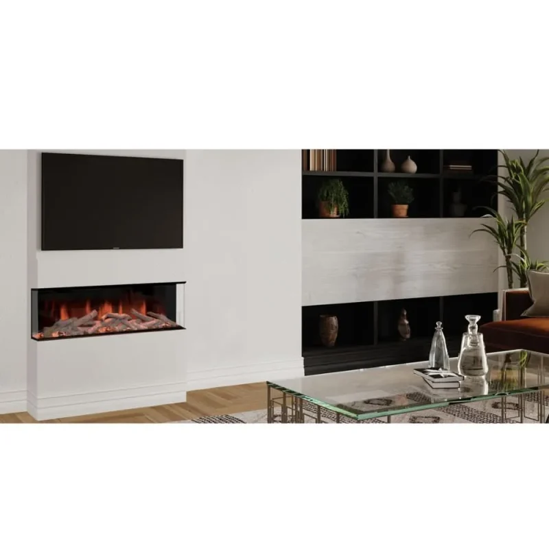 evonic halo 1000 sl electric fireplace 1000slale